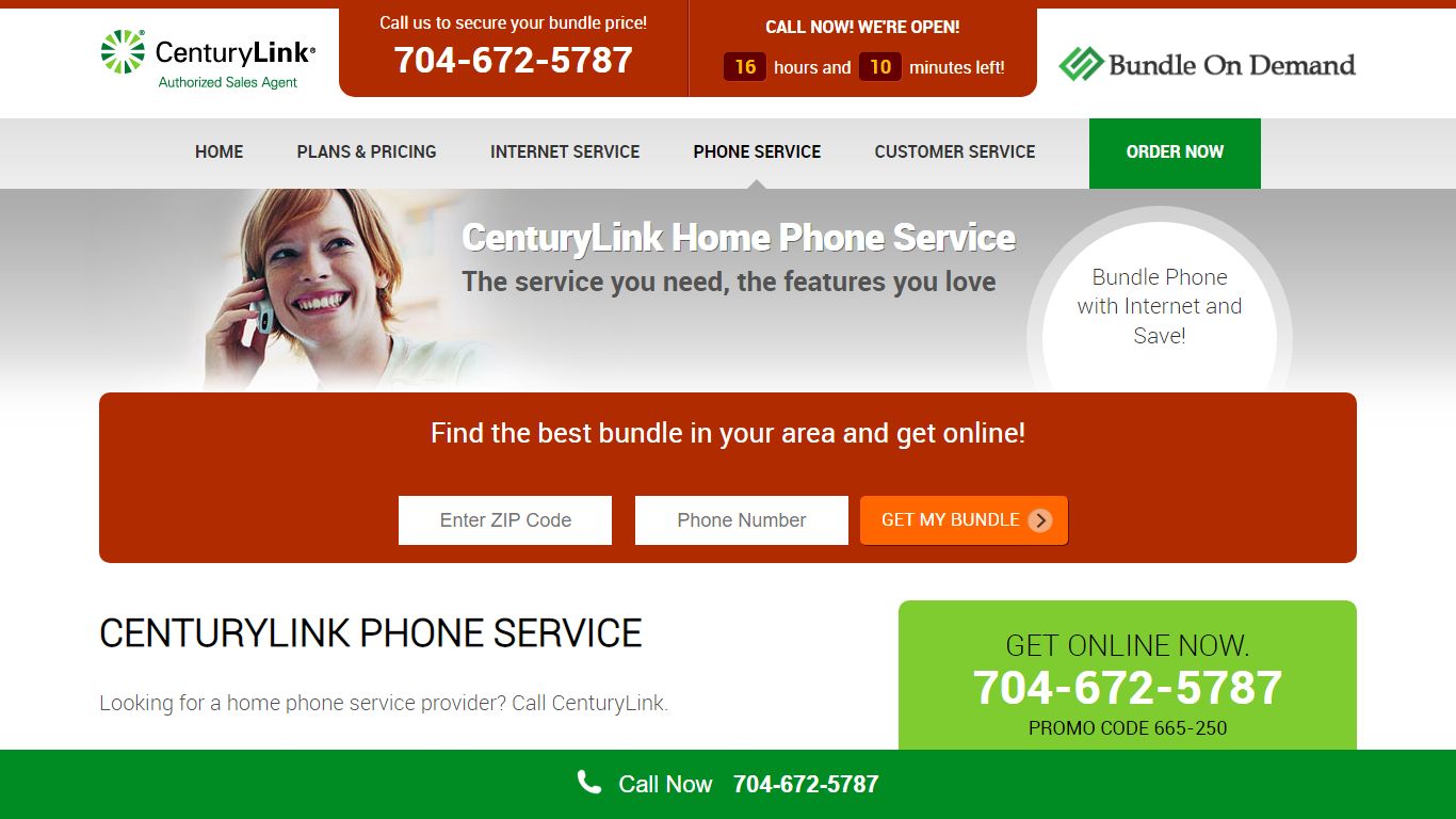 CenturyLink™ Phone Service | 704-672-5787